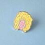 What Would Dolly Do Enamel Pin Badge, thumbnail 1 of 5