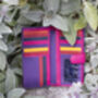 Purple And Multicolour Womans Leather Purse Wallet Rfid, thumbnail 3 of 12