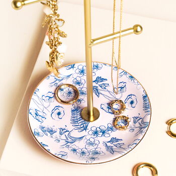 Blue Wildflower Jewellery Stand, 2 of 3
