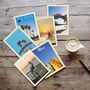 Coastal California Mini Prints Luxury Postcard Gift Set, thumbnail 1 of 4
