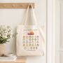 Teacher Gift Rainbow Tote Bag, thumbnail 2 of 6