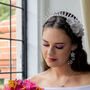 Hand Beaded Statement Alternative Spiked Bridal Crown, thumbnail 8 of 11