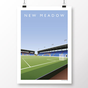 Shrewsbury Town New Meadow Poster, 2 of 8