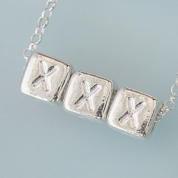 'Xxx' Necklace, 2 of 5
