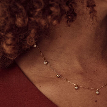 Pearl Polka Dot Necklace, 2 of 6