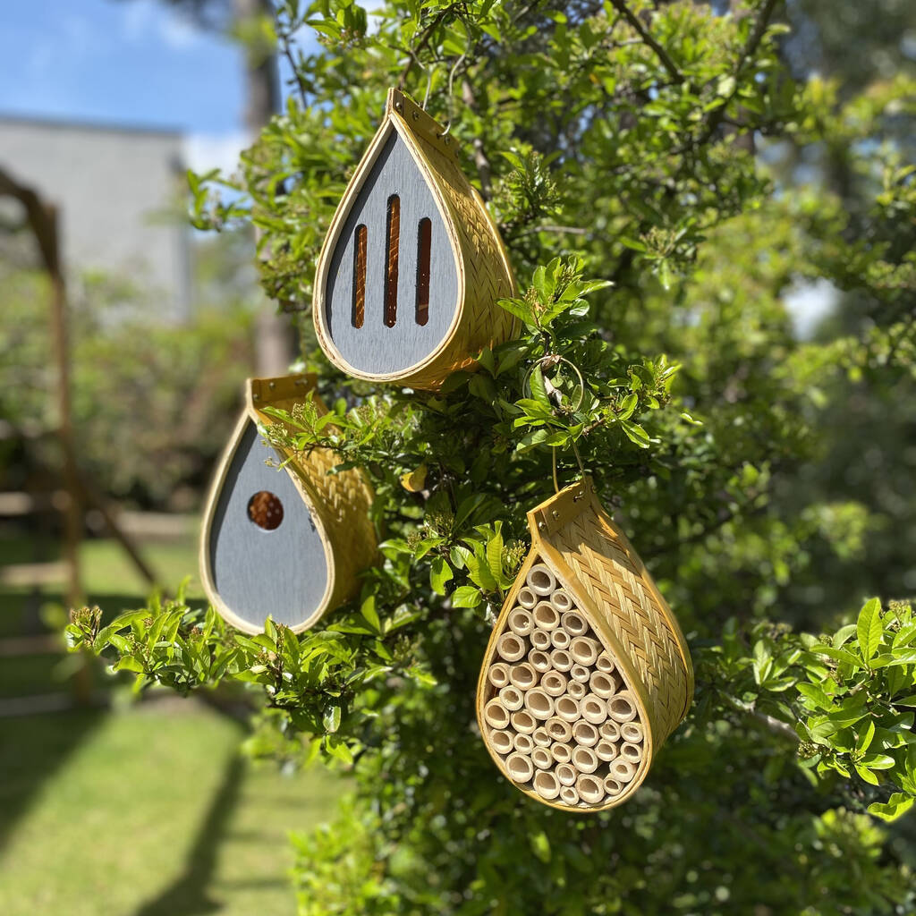 Bamboo Bird, Bee And Butterfly Base Habitats, 1 of 8