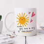 Personalised Mug 'Mum Ray Of Sunshine', thumbnail 1 of 3