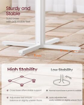 Round Dining Table Farmhouse Kitchen Table, 5 of 7