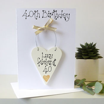 Personalised 40th Birthday Card, 3 of 6