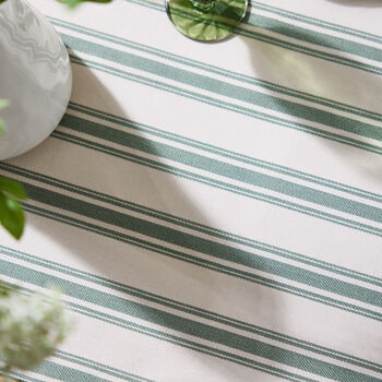 Greenfield Striped Cotton Table Runner, 3 of 6