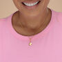 18ct Gold Jigsaw Charm Necklace, thumbnail 3 of 6