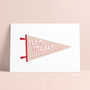 Family Name Personalised Pennant Print, thumbnail 4 of 12