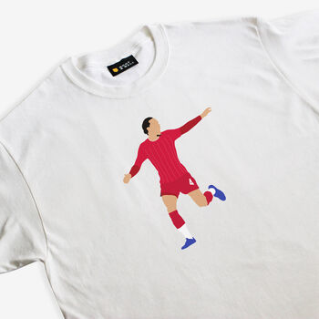 Virgil Van Dijk Liverpool T Shirt, 3 of 4