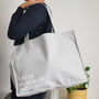 Personal Positive Affirmations Tote Bag, thumbnail 2 of 3