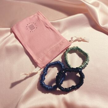 Silk Relevé Hair Elastic Travel Trio Gift Set Choose Your Colours, 5 of 7