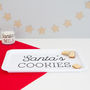 Santa Cookies Plastic Christmas Eve Tray, thumbnail 2 of 2
