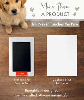 Pet Safe Non Toxic Paw Print Ink Pad Kit, 11 of 12