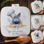 Personalised Cat In Chef Hat Gift Pot Holder / Grab, thumbnail 1 of 9