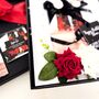 Tuscan Leather + Rose Scented High Heels Birthday Card, thumbnail 3 of 5
