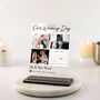 Our Wedding Day Keepsake Photo Acrylic Plaque, thumbnail 1 of 2