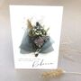 Get Well Soon Personalised Dried Flower Bouquet Card, thumbnail 5 of 10