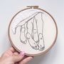 Personalised Duvet Thief Embroidery, thumbnail 3 of 6
