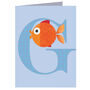 Mini G For Goldfish Card, thumbnail 2 of 5