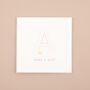 Personalised Pink Initial 'Make A Wish' Birthday Card, thumbnail 5 of 6