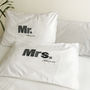 Vintage Mr And Mrs Pillowcase Set Range, thumbnail 4 of 5
