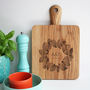 Gift For Couples Oak Chopping Board And Serving Platter, thumbnail 2 of 8