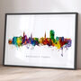 Broughty Ferry Skyline Cityscape Art Print, thumbnail 1 of 12