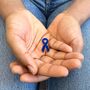 Blue Awareness Ribbon Bracelet Wristband, thumbnail 9 of 10