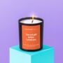 'One Last Gift Before I Ghost You' Halloween Candle, thumbnail 1 of 5