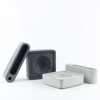 Concrete Desk Organiser Set, Card Pen And Pin Tidy, 5 of 6