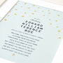 Personalised Christening Gift With Gold Stars, thumbnail 6 of 12