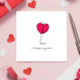 I Lick You Very Much Card, thumbnail 2 of 2