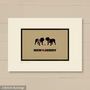 Personalised Print For One Or Two British Bulldogs, thumbnail 6 of 7