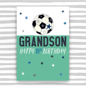 Grandson 18th Birthday Card, 2 of 2