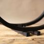 Fathers Day Forged Iron Log Store 'Long Horn' Design, thumbnail 12 of 12
