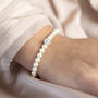 Pearl And Crystal Glitterball Bracelet, thumbnail 3 of 9