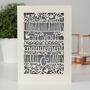 Personalised Papercut Floral Engagement Card, thumbnail 6 of 8