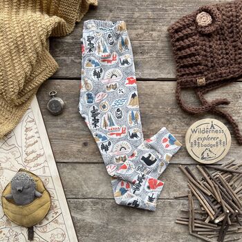 Adventure Surprise Organic Leggings, 12 of 12
