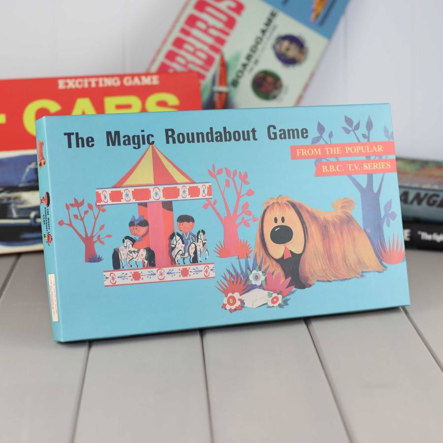 **The Magic Roundabout Board Game By Nest