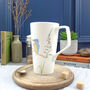 Kingfisher Bone China Latte Mug, thumbnail 5 of 12