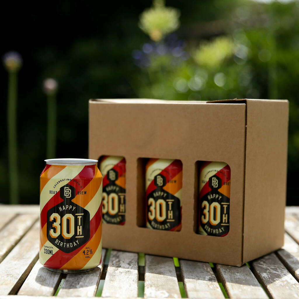 30th Birthday Brew Craft Beer Gift Pack, 1 of 5