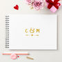 Personalised Couple’s Initials Memory Book, thumbnail 1 of 8