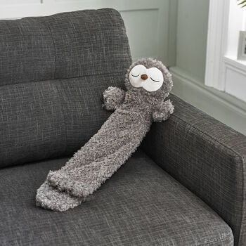 Extra Long Plush Hot Water Bottle 72cm Owl, 3 of 3