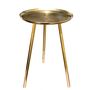 Copper Table With Brass Tipped Legs, thumbnail 4 of 4