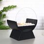 Round Glass Bioethanol Fire Bowl Pot Tabletop Fireplace, thumbnail 1 of 7