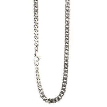 Men’s Flat Curb Titanium Chain, Strong And Lightweight, 2 of 4